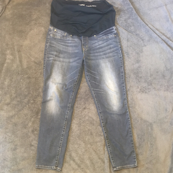 Levi's Maternity Skinny Jeans XL - Picture 1 of 3